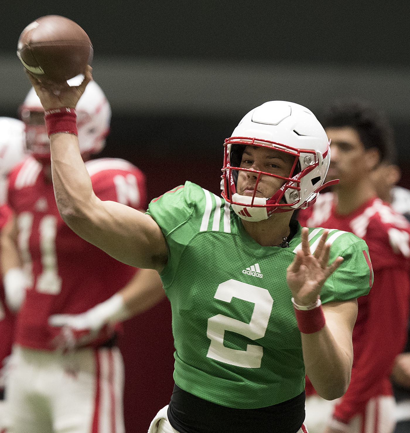 Spring football practice, 3.11.2019